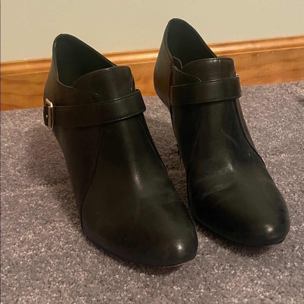 Vince Camuto Black Ankle Booties